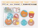 OBL895725 - Puzzle baby bell (4-piece set can be boiled) morandi european and american color