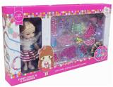 OBL897330 - DIY BEADS WITH 6-INCH DOLL