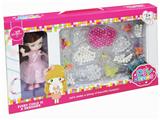 OBL897333 - DIY BEADS WITH 6-INCH DOLL
