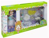OBL897334 - DIY BEADS WITH 6-INCH DOLL