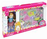 OBL897336 - DIY BEADS WITH 6-INCH DOLL
