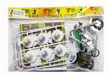OBL897407 - JUMPING PLATFORMS AND ROAD SIGNS ARE ELECTROPLATED ON THE BACK-FORCE MOTORCYCLE