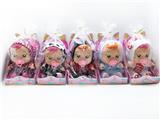 OBL898994 - 14 INCH GLUE CRY DOLL WITH FOUR MUSIC DAD.MOTHERANGRYCRY WITH NIPPLE BOTTLE