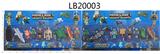 OBL899497 - 我的世界海洋之约2.5-4.7寸海洋动物+3-4寸公仔+配件+方块卡装2款