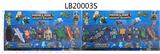 OBL899502 - 我的世界海洋之约2.5-4.7寸海洋动物+3-4寸公仔+配件+方块卡装2款散装