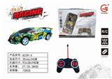 OBL900046 - POISON/R8 FOUR-WAY REMOTE CONTROL CAR