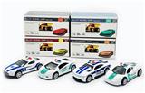 OBL901763 - HUILI POLICE CAR (4 MODELS) 1:64
