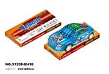 OBL902098 - 3D LIGHT MUSIC SMURF INERTIAL CAR