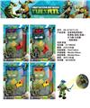 OBL902214 - 忍者神龟带投影+武器+面具+软弹枪+大飞碟+大武器