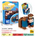 OBL902238 - 猩猩兼容乐高大颗粒积木（34PCS）