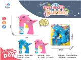 OBL906092 - 全自动惯性海豚泡泡枪
（2色混装）