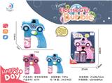 OBL906101 - 电动老爷车泡泡枪
带灯光、音乐
（2色混装）
