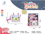OBL906112 - 电动小兔泡泡相机
带灯光、音乐