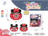OBL906122 - 电动米奇泡泡相机
带灯光、音乐
（2款混装）