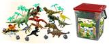 OBL906825 - 恐龙14只+10配件