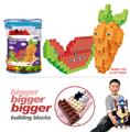 OBL910448 - 西瓜+萝卜大颗粒积木（158PCS）