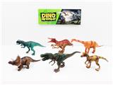 OBL913920 - 6只6寸彩绘恐龙