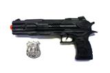 OBL913941 - 实色火石枪配警徽