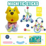 OBL914366 - 磁力棒32PCS（大狗罐）