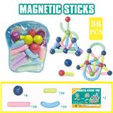 OBL914375 - 磁力棒38PCS（背包袋）