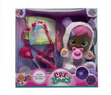 OBL915531 - Nurse 6th generation 14 inch glue crying doll with four music with tears function, with water bottle, with nipple with stethoscope. Needle. Thermometer 6 girl version crying doll mix