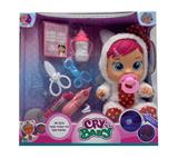 OBL915533 - Doctor 6th generation 14 inch glue crying doll with four music with tears function, with water bottle, with nipple with stethoscope. Needle. Thermometer 6 girl version crying doll mix