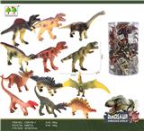 OBL916265 - 小号带B哨恐龙(12款混装,72只/筒)