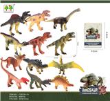 OBL916272 - 小号带B哨恐龙(12款混装)