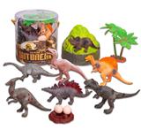 OBL918497 - 6.5寸PVC恐龙动物套装,12pcs/桶