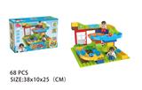 OBL918935 - 城市圆珠轨道积木 68PCS