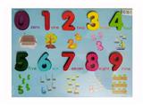OBL919551 - 数字加英文木制拼图