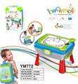 OBL920401 - Four in one multifunctional schoolbag drawing board (boy) (blue)