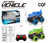 OBL920922 - 1:43四通灯光仿真霸王龙遥控车