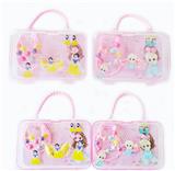 OBL922281 - 大手提盒饰品（项链+手链+翅膀发夹+耳坠+发夹）迪士尼公主