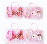 OBL922325 - 大手提盒饰品(项链+手链+大发夹+发绳+BB夹)