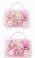 OBL922334 - 大手提盒饰品(项链+手链+发夹+电子手表)HELLOKITTY