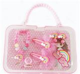 OBL922340 - 大手提盒饰品(手链+发夹+耳钉+戒指)彩虹