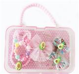 OBL922343 - 大手提盒饰品(项链+手链+发夹)牛油果