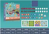 OBL924781 - 10合1棋（带塑料棋
盘）