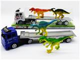 OBL926565 - 惯性拖头车载pvc恐龙