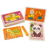 OBL926780 - 木制5款条形拼图