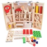 OBL926827 - 木制双门工具箱