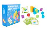 OBL926899 - 木制逻辑数感积木