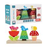 OBL926901 - 木制鸟树套住