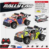 OBL926946 - 1：24 四通水转印拉力车（包3.7V锂电池和USB充电线）