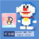 OBL929222 - 多啦A梦（小盒小颗粒拼装积木）