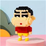 OBL929246 - 蜡笔小新红色（小盒小颗粒拼装积木）