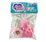 OBL929418 - 搪胶小马套装配拉箱梳