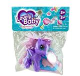 OBL929420 - 新款搪胶小飞马套装带梳子包包镜子