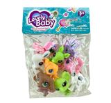 OBL929427 - 新款搪胶9只Q宠多款混装